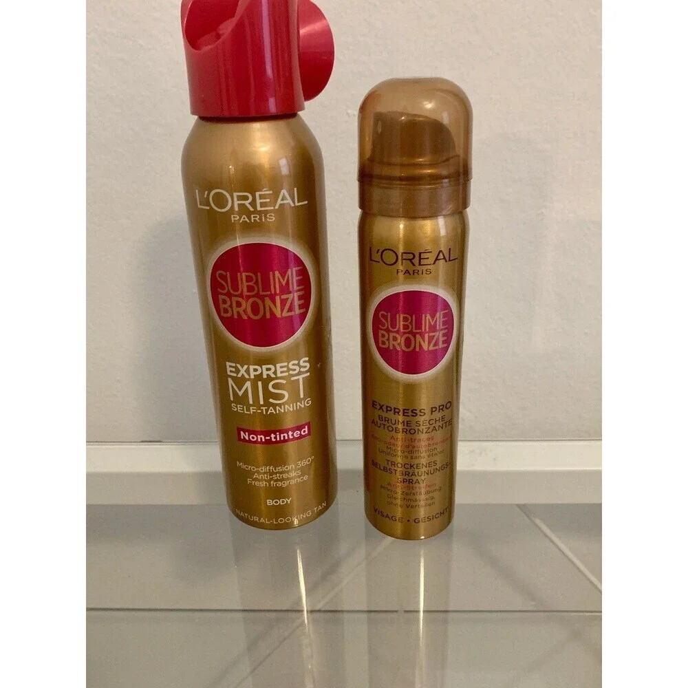 L’Oreal Paris Bronze Express Mist Self Tanning Spray Non Tinted.& Express Pro🆕